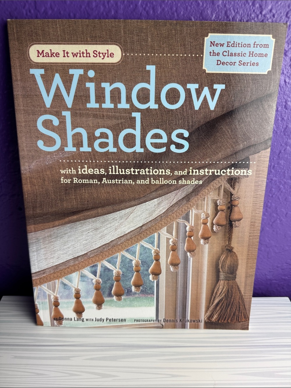 Window Shades Design Book - Brown